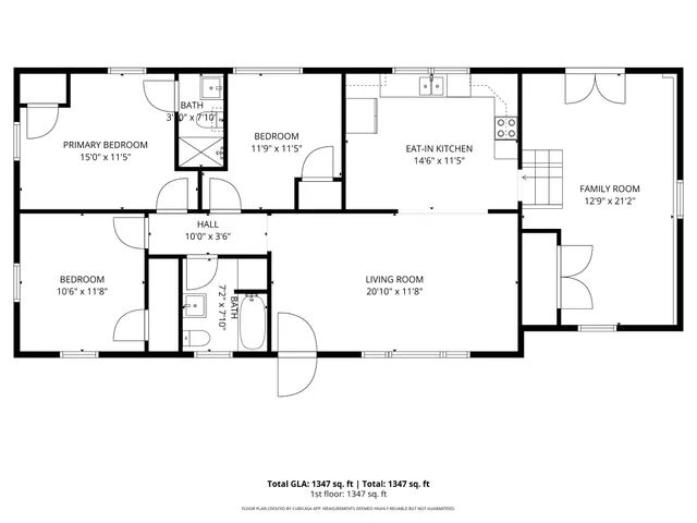 a picture of a floor plan