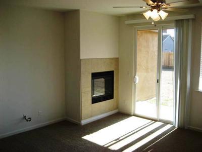 Gas Insert Fireplace in Living Room