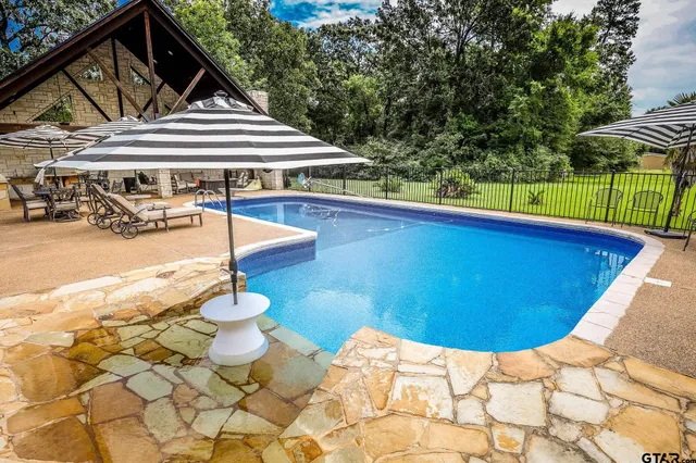a view of outdoor space yard deck and lake view