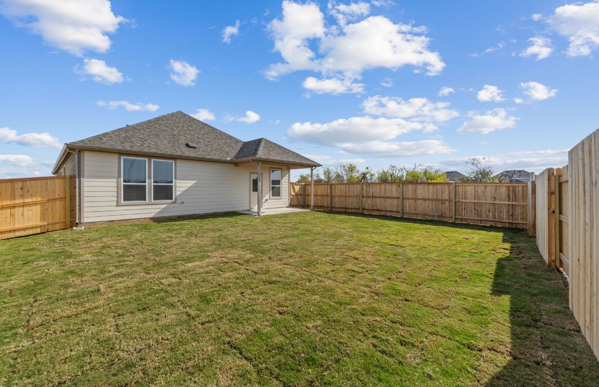 501 Maries Garden Georgetown, TX 78626 - Photo 23 of 24 a bathroom with a sink vanity and tub