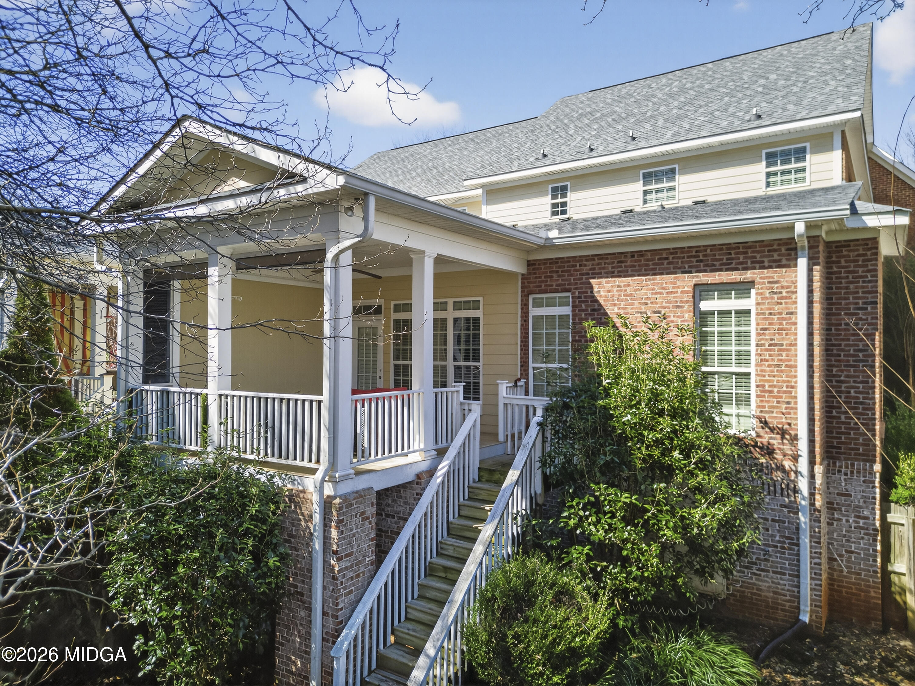 855 Tufthunter Macon, GA 31210 - Photo 81 of 86 front view of a house with a small porch