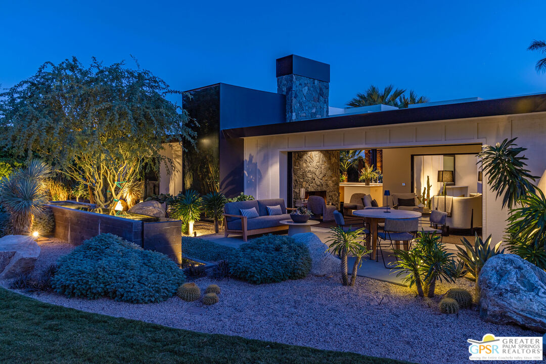 72453 Rancho Road Rancho Mirage, CA 92270 - Photo 4 of 60 a view of a house with backyard and sitting area