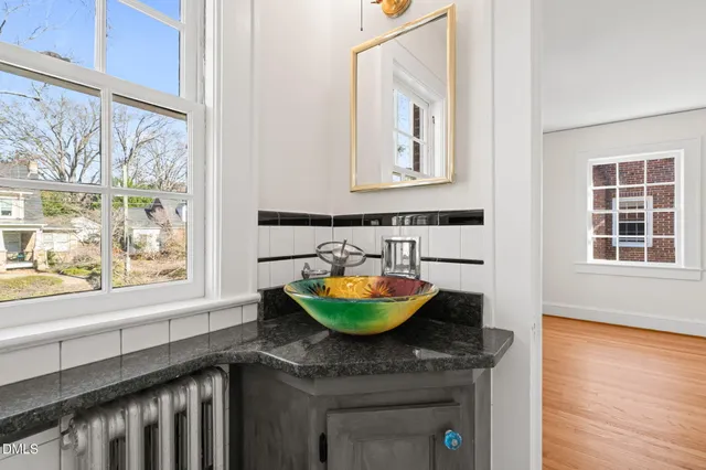 a room with furniture and a window