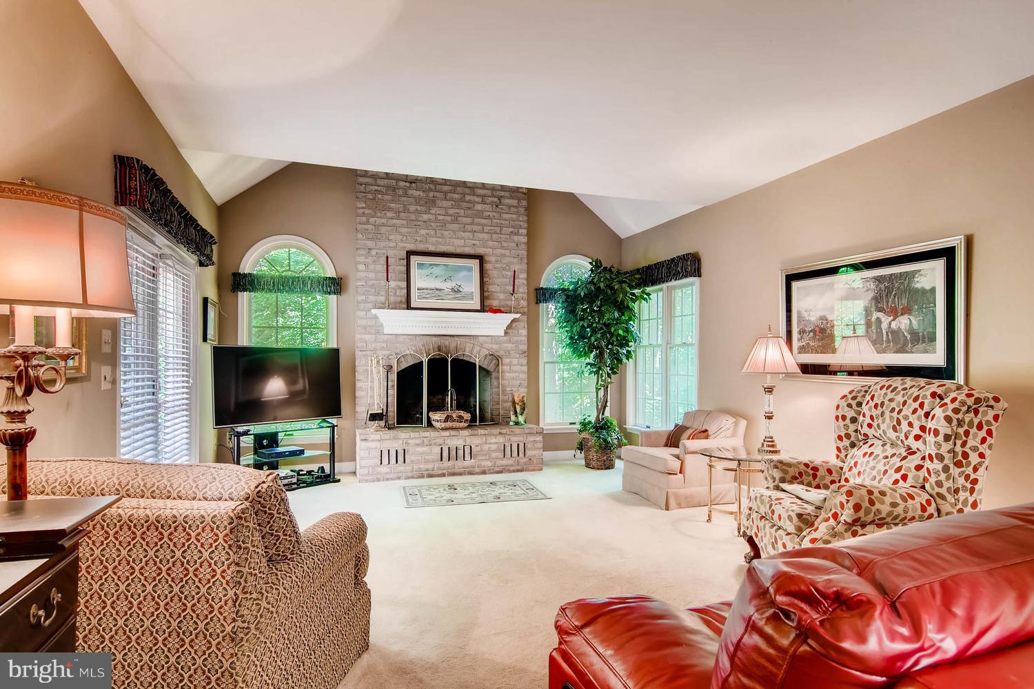 3812 Stansbury Mill Road Phoenix, MD 21131 - Photo 10 of 30 FAMILY ROOM w/ WOOD BURNING FIREPLACE