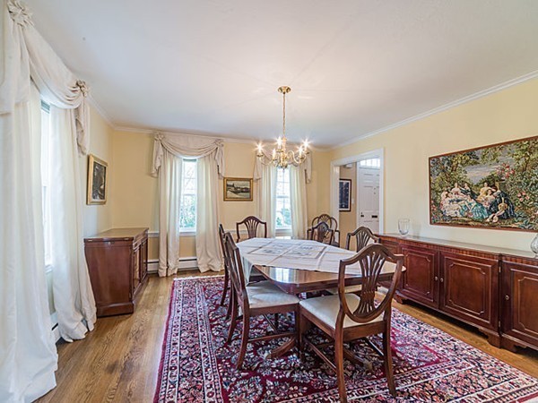 50 Blake Road Brookline, MA 02445 - Photo 5 of 18 a view of a dining room with furniture window and wooden floor