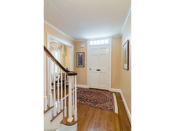 50 Blake Road Brookline, MA 02445 - Photo 6 of 18 a view of entryway with wooden floor