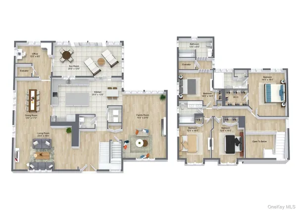 a large building with a view of street