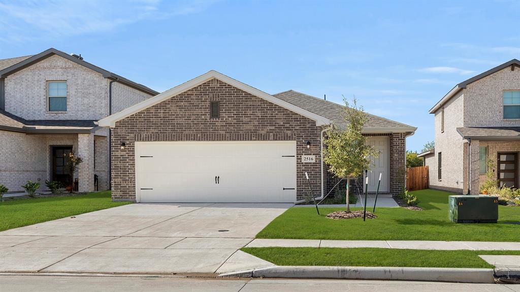 2516 YO Rnch Road Anna, TX 75409 - Photo 1 of 30 a front view of a house with a yard