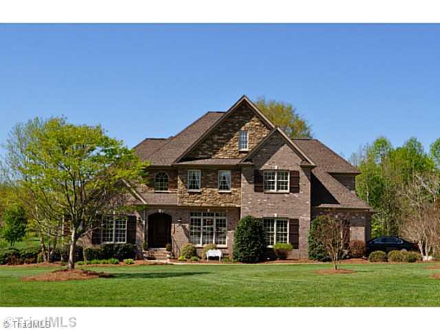 8401 Parkchester Place Oak Ridge, NC 27310 - Photo 1 of 16 Exterior Front. This inviting brick & formed stone home has the perfect combination of the right home & setting.