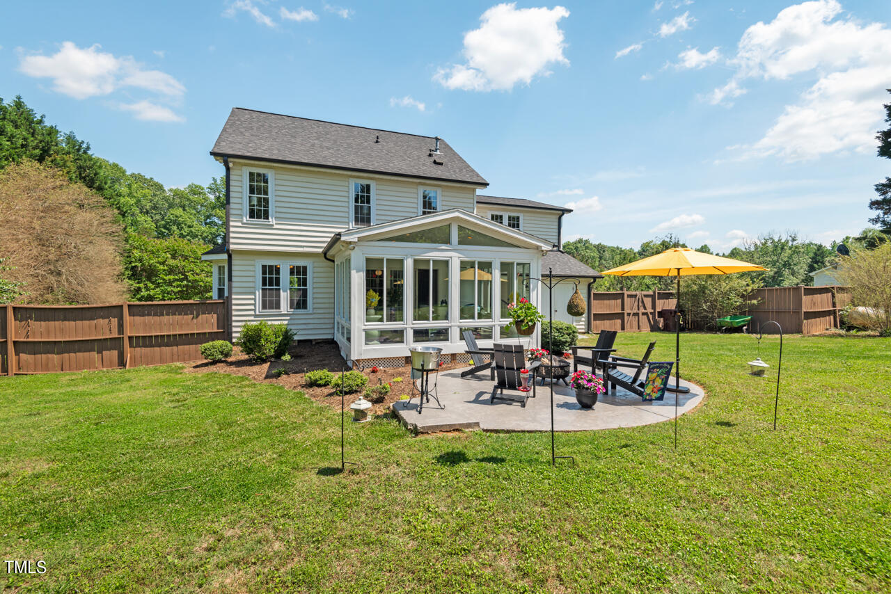 135 Deep Creek Rougemont, NC 27572 - Photo 62 of 72 a view of a house with backyard porch and sitting area