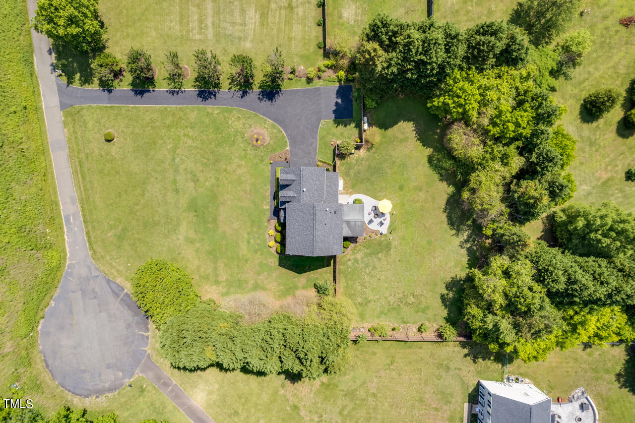 135 Deep Creek Rougemont, NC 27572 - Photo 67 of 72 an aerial view of a house with a yard lake view and mountain view