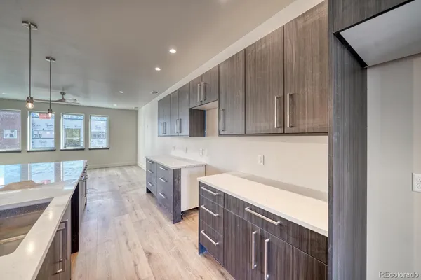 a view of white house with a outdoor space