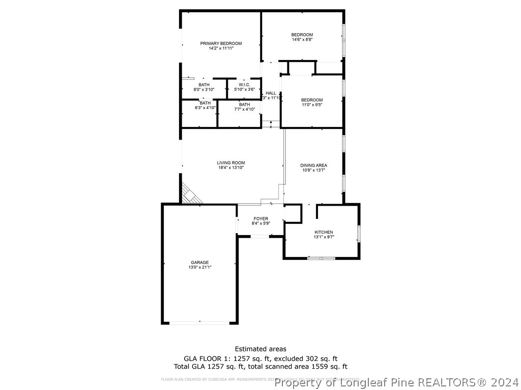 112 Maranatha Circle Spring Lake, NC 28390 - Photo 33 of 33 a picture of a floor plan