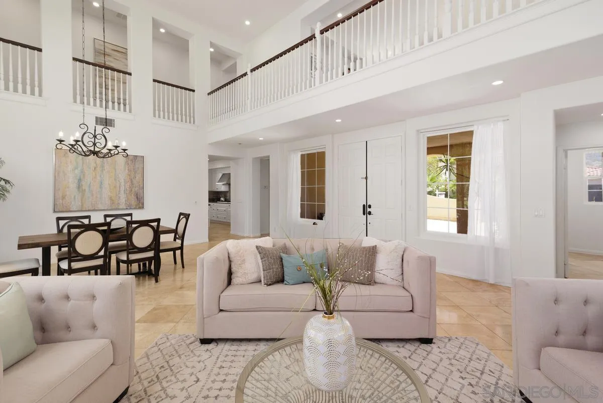 7542 Circulo Sequoia Carlsbad, CA 92009 - Photo 2 of 24 a living room with furniture or couch and a window