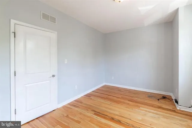 a view of empty room