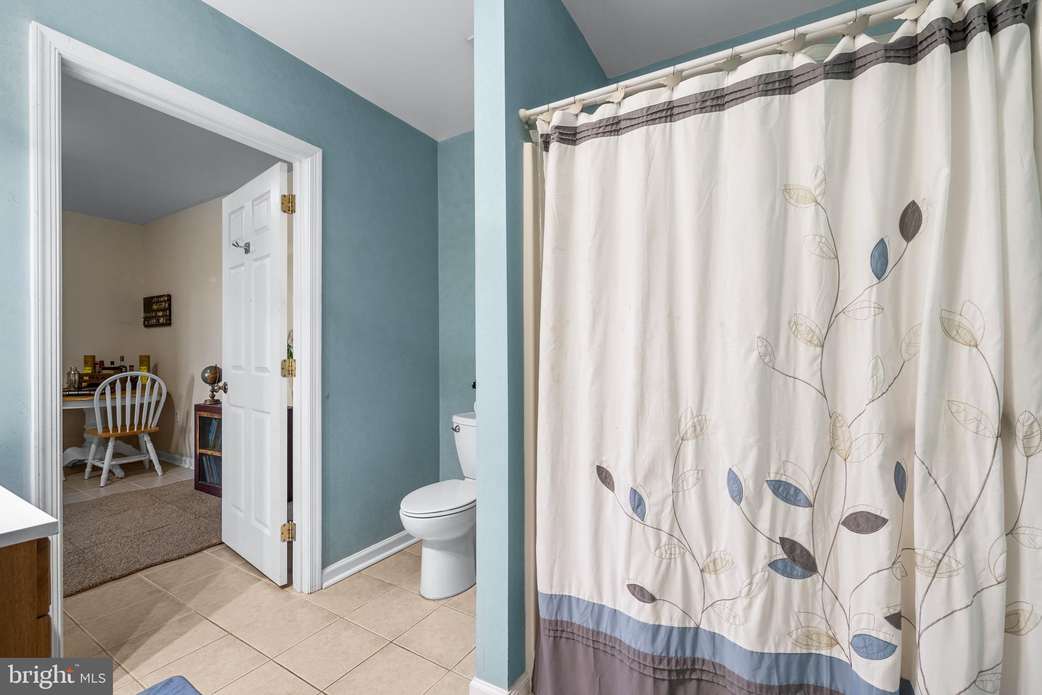 12270 High Point Road Felton, PA 17322 - Photo 28 of 45 a bathroom with a shower curtain and a sink
