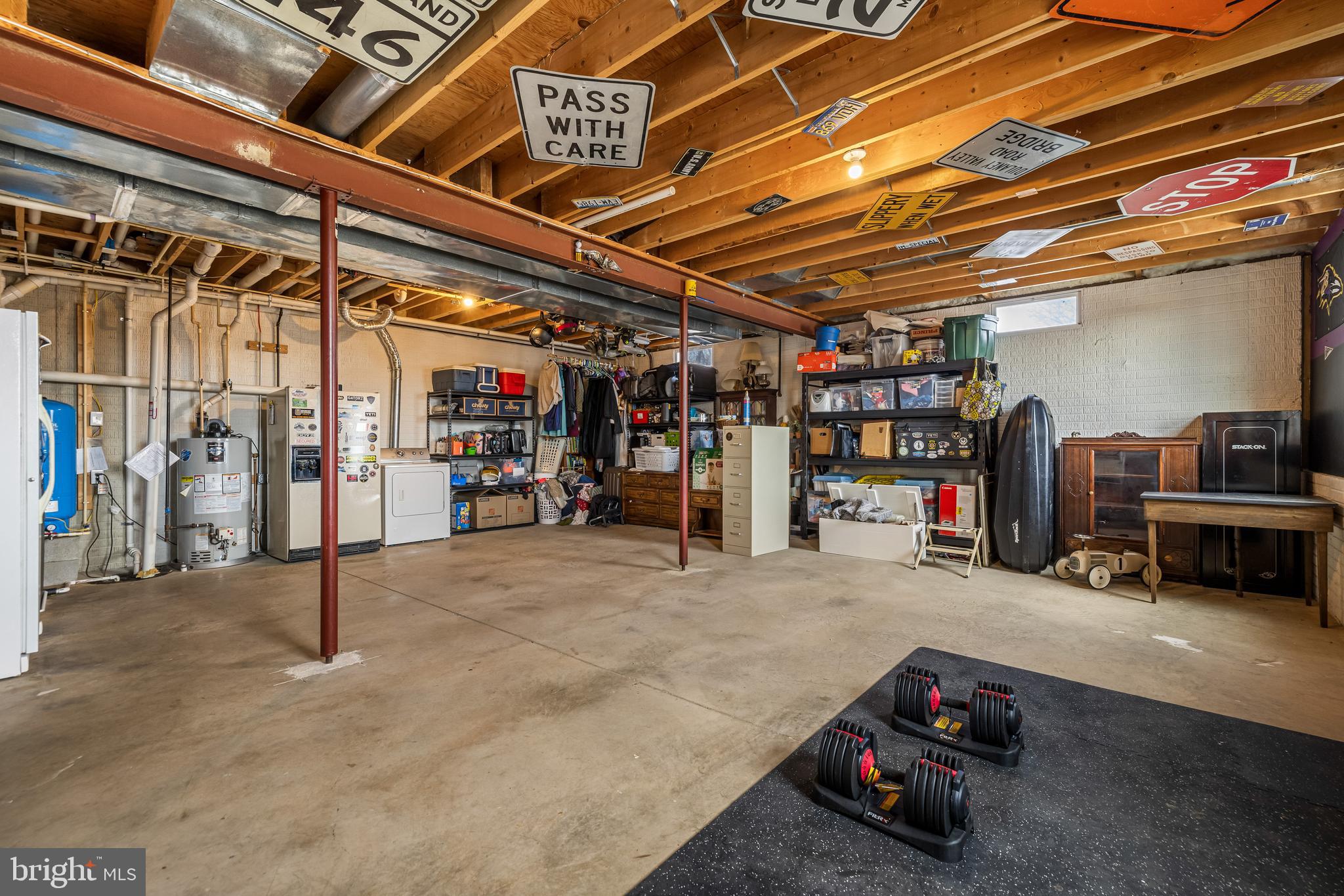 12270 High Point Road Felton, PA 17322 - Photo 32 of 45 a view of parking garage with gym equipment
