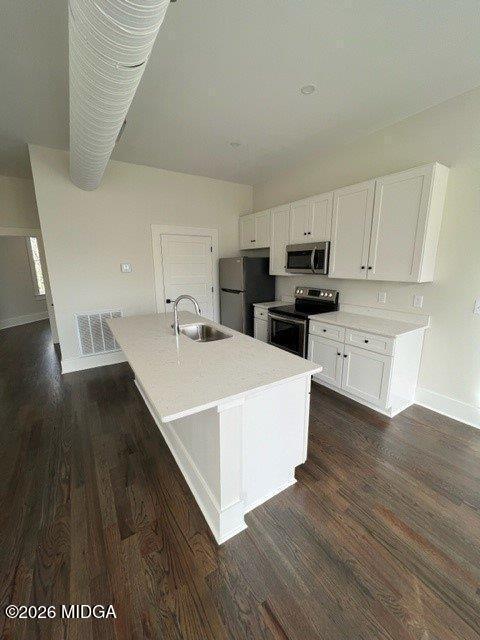 813 Forsyth Street, Unit C Macon, GA 31201 - Photo 5 of 6 a kitchen with a cabinets and wooden floor