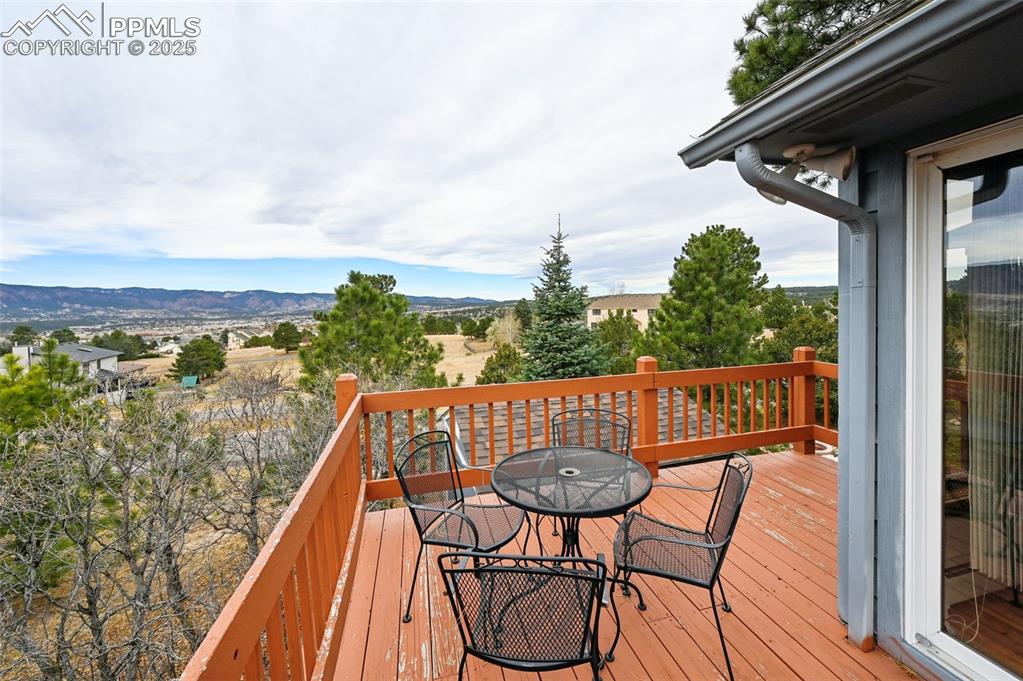 17580 Chipped Arrow Way Monument, CO 80132 - Photo 11 of 50 a view of balcony with furniture
