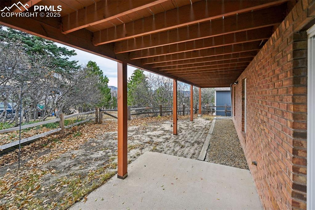 17580 Chipped Arrow Way Monument, CO 80132 - Photo 12 of 50 a view of a porch