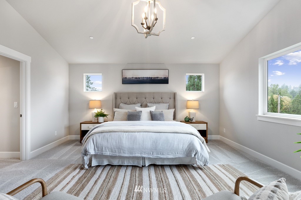 19037 85th ( 4) Avenue Bothell, WA 98011 - Photo 15 of 30 a bedroom with a bed and a window