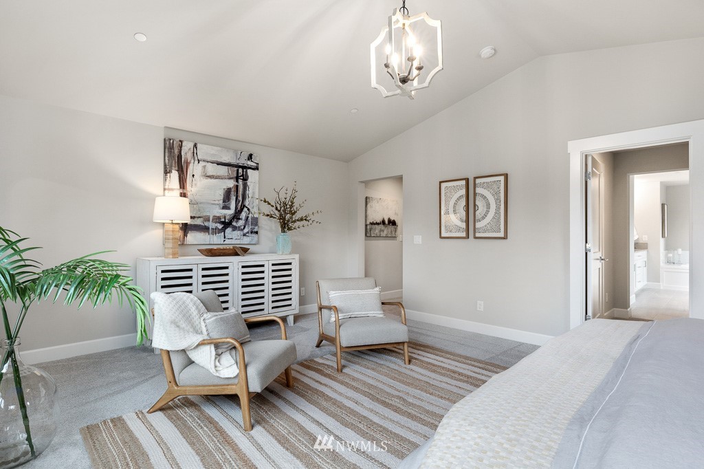 19037 85th ( 4) Avenue Bothell, WA 98011 - Photo 16 of 30 a bedroom with a bed and wooden floor