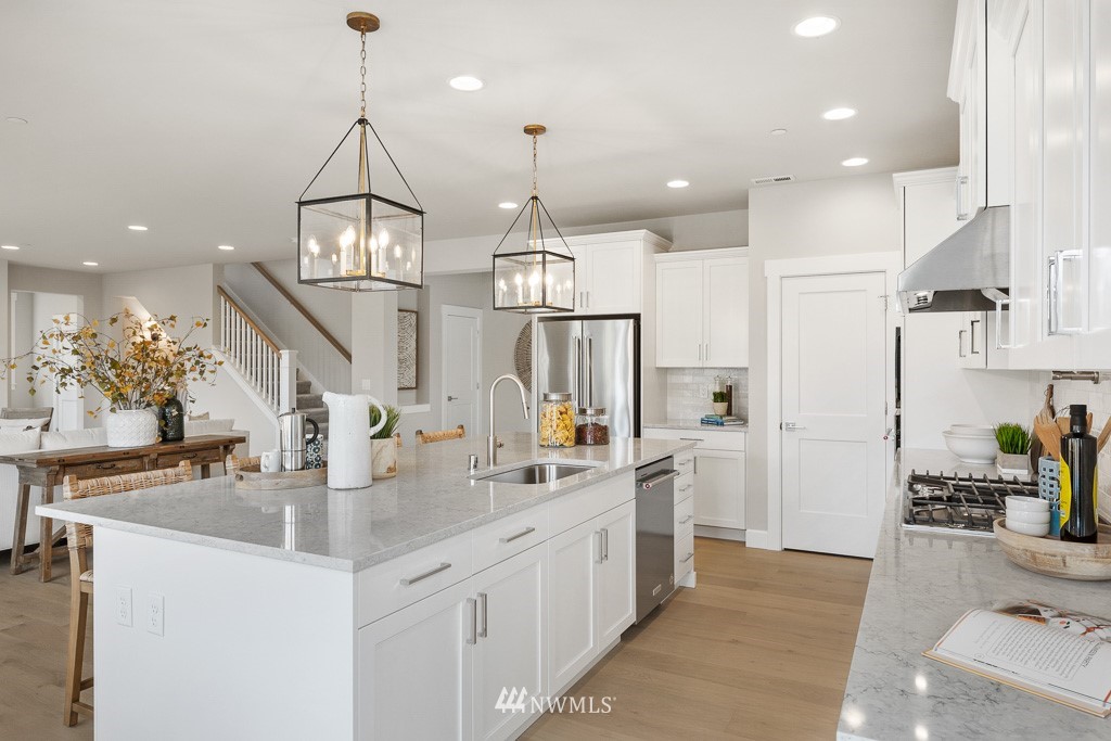 19037 85th ( 4) Avenue Bothell, WA 98011 - Photo 6 of 30 a kitchen with counter top space and sink