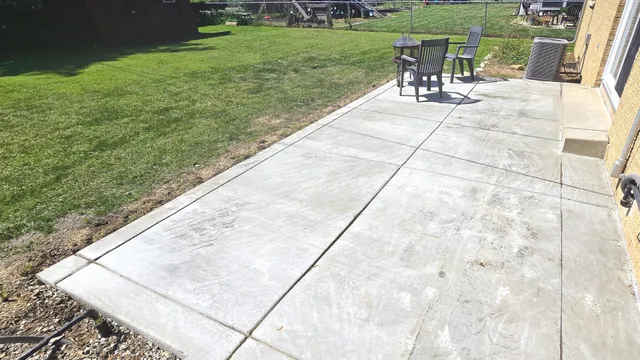 a view of outdoor space with seating