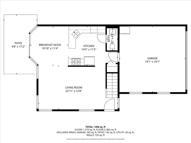 a picture of a floor plan