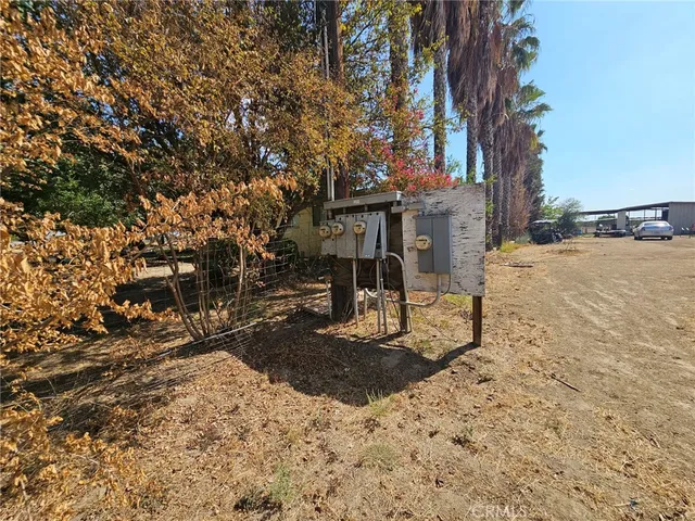 a view of park with trees