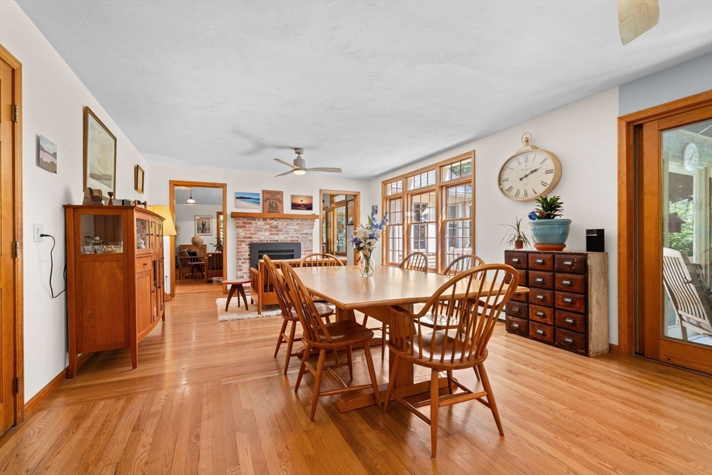 9 Stagecoach Road Princeton, MA 01541 - Photo 11 of 42 a dining room with furniture and wooden floor