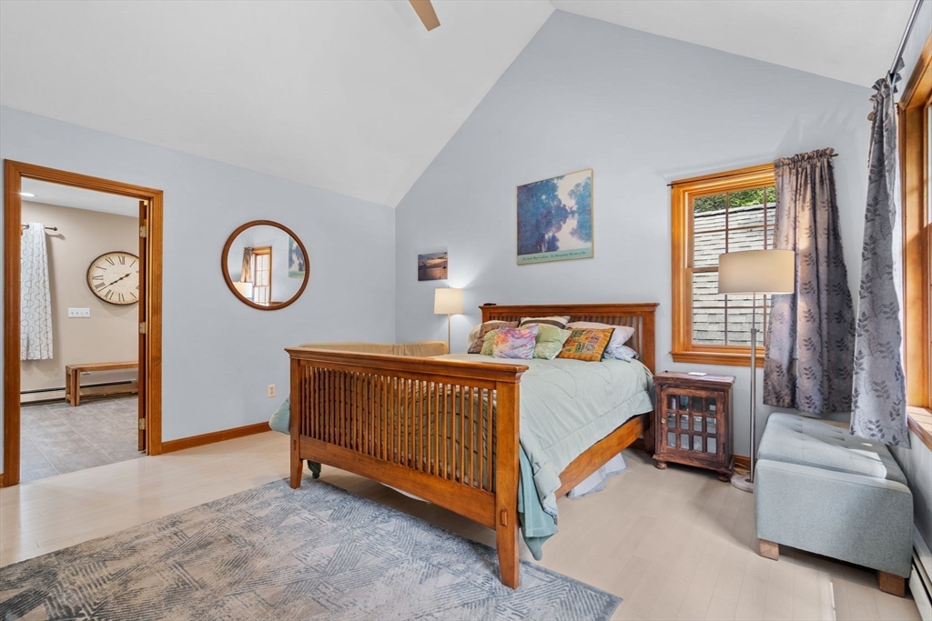 9 Stagecoach Road Princeton, MA 01541 - Photo 20 of 42 a bed room with a bed and a chair