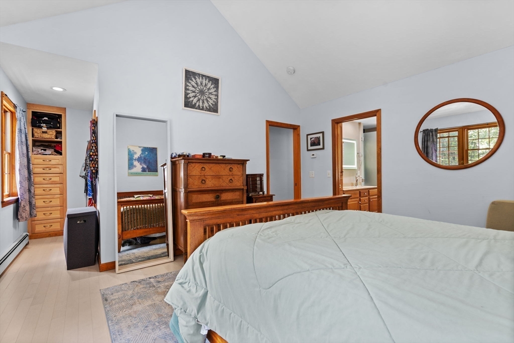 9 Stagecoach Road Princeton, MA 01541 - Photo 21 of 42 a bedroom with a bed and dresser