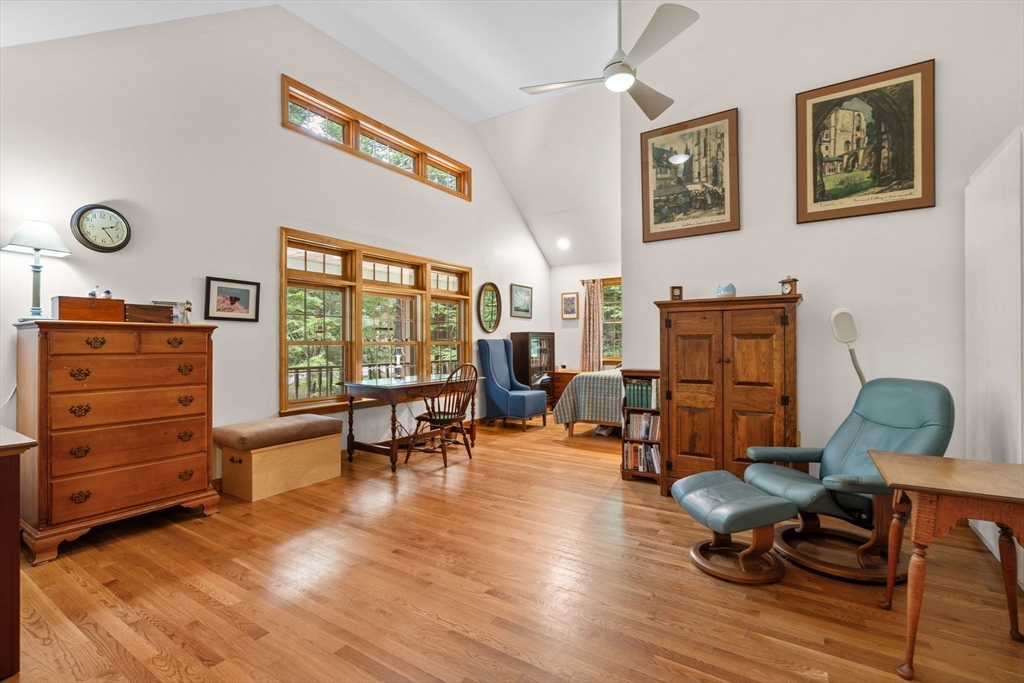 9 Stagecoach Road Princeton, MA 01541 - Photo 35 of 42 a living room with furniture and wooden floor