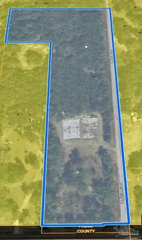 a view of a glass door