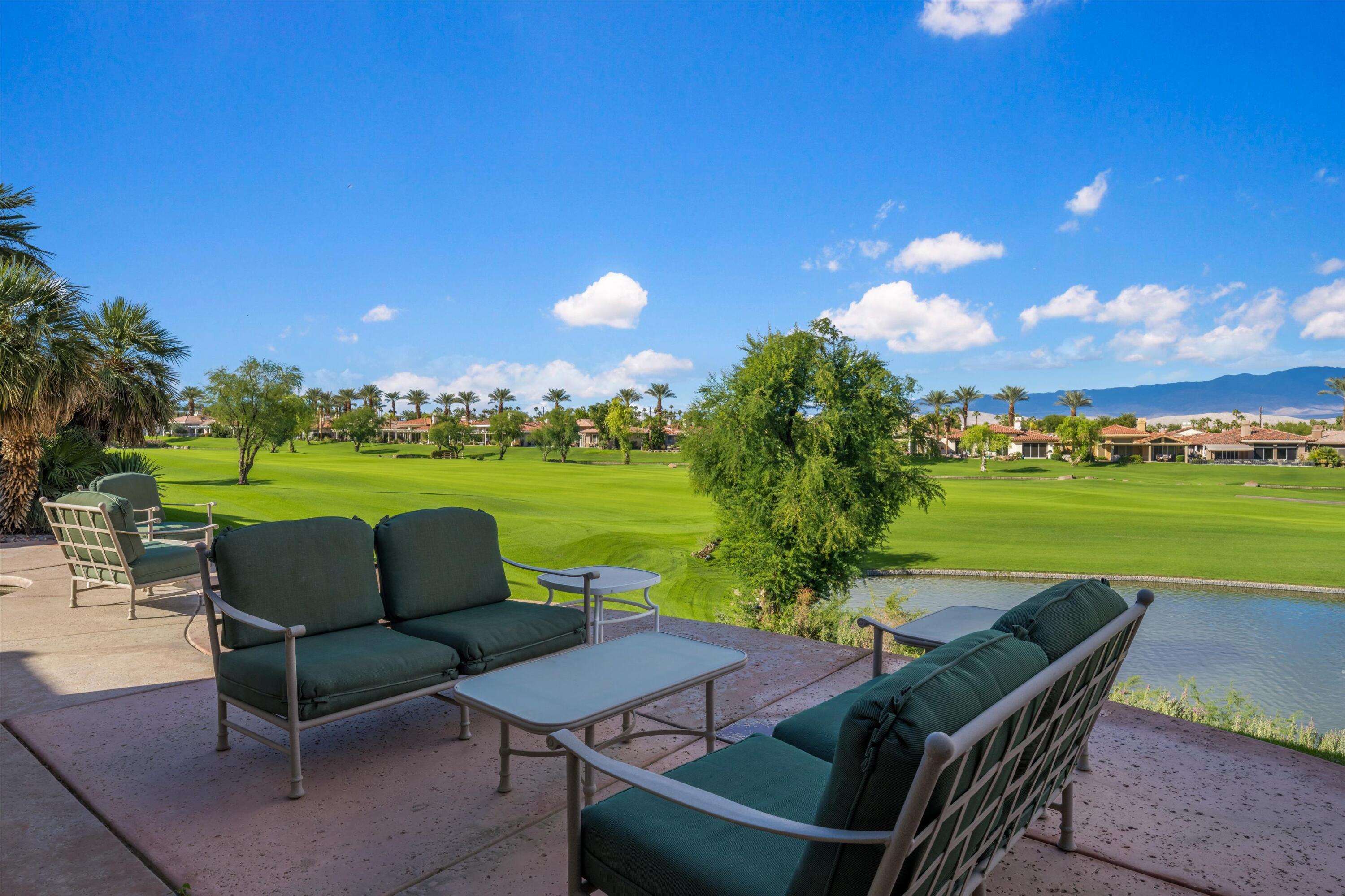870 Deer Haven Circle Palm Desert, CA 92211 - Photo 37 of 37 a view of a patio with garden