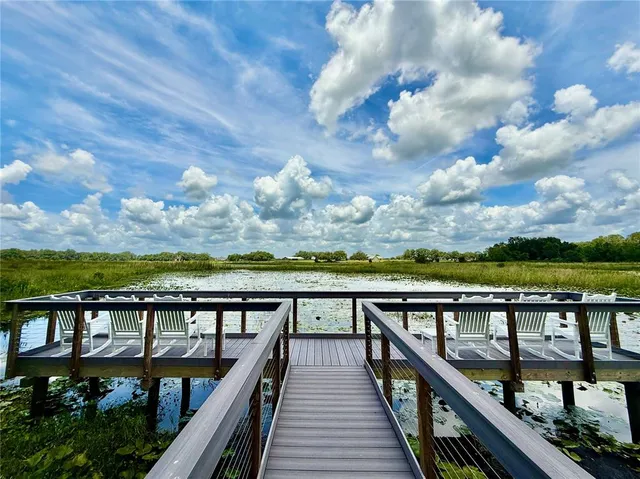 a view of city from a balcony