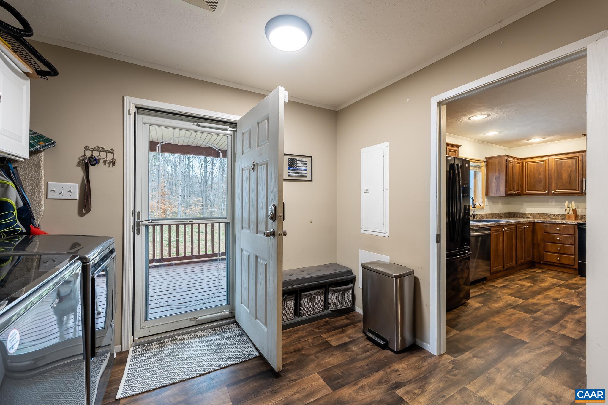 2205 Bybee Road Louisa, VA 23093 - Photo 21 of 28 a view of a kitchen from the hallway
