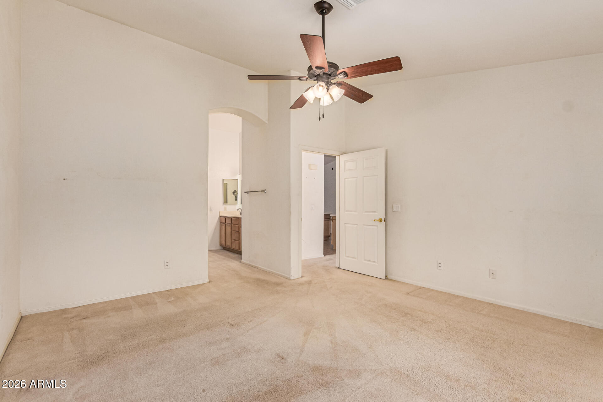 3123 South Del Rancho Mesa, AZ 85212 - Photo 10 of 15 a view of an empty room and chandelier fan