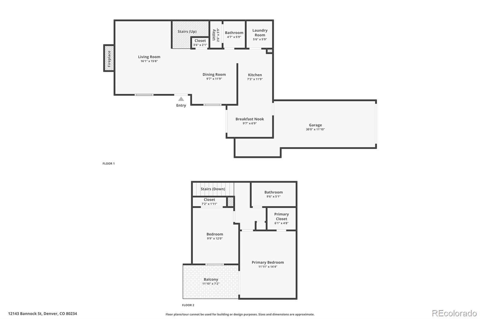 12143 Bannock Street, Unit B Denver, CO 80234 - Photo 32 of 32 a picture of a cabinet with a floor plan