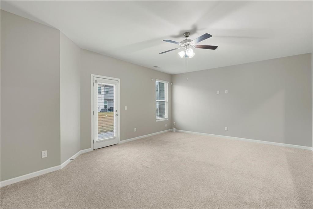 2650 Axel Ridge Decatur, GA 30034 - Photo 13 of 29 a view of an empty room with chandelier fan