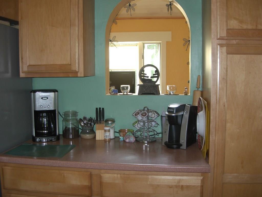 15 Reeds Lane Belfast, ME 04915 - Photo 6 of 35 Kitchen Counter Area with Window to...