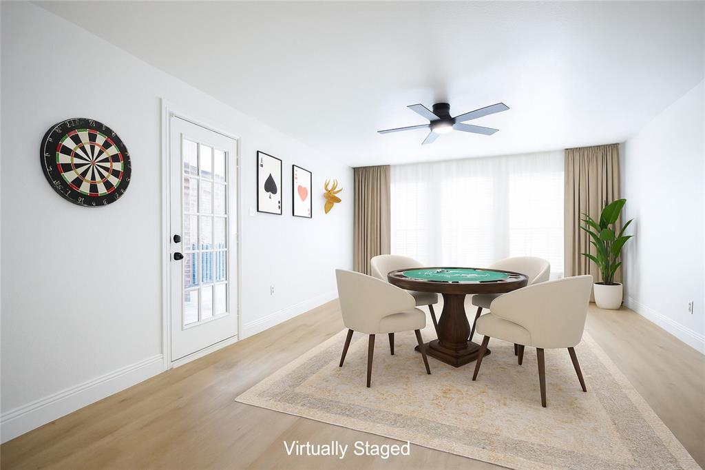 13510 Willow Springs Road Haslet, TX 76052 - Photo 29 of 39 a view of a dining room with furniture and wooden floor