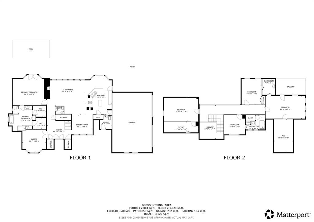 13510 Willow Springs Road Haslet, TX 76052 - Photo 31 of 34 a picture of floor plan