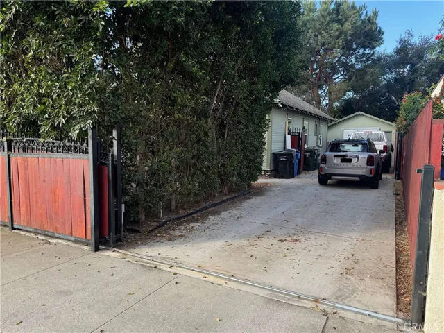 a view of swimming pool with an outdoor space and seating area