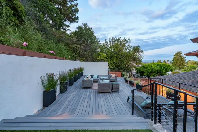 a view of swimming pool with a patio