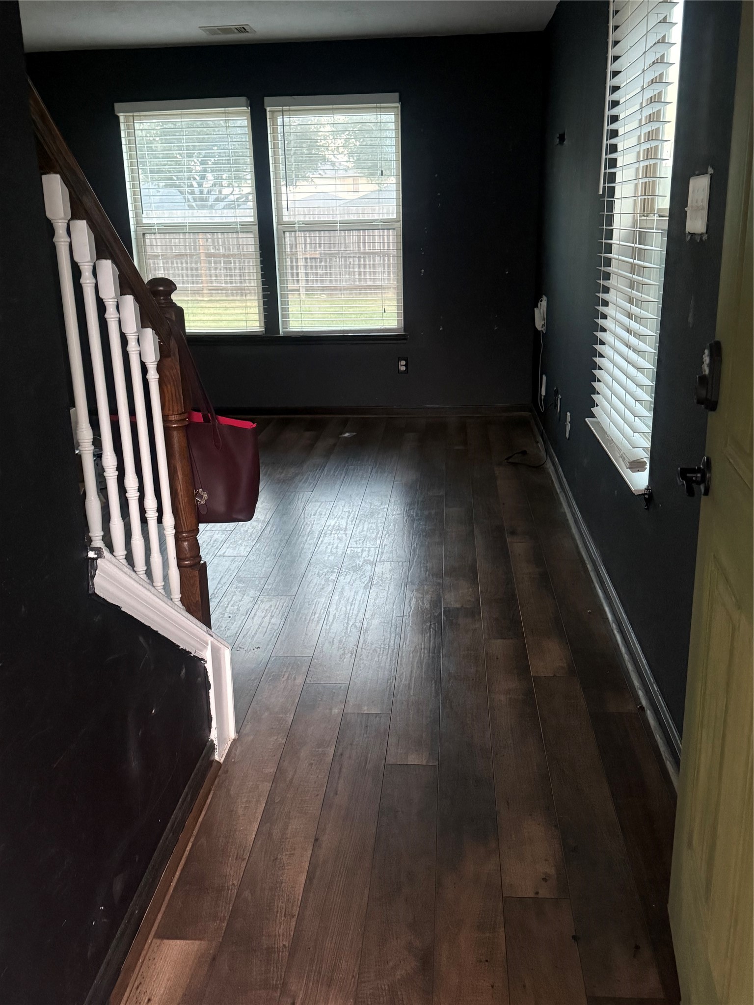 1119 Grassy View Drive Houston, TX 77073 - Photo 4 of 28 a view of entryway with wooden floor