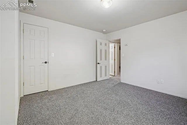 a view of balcony with wooden floor