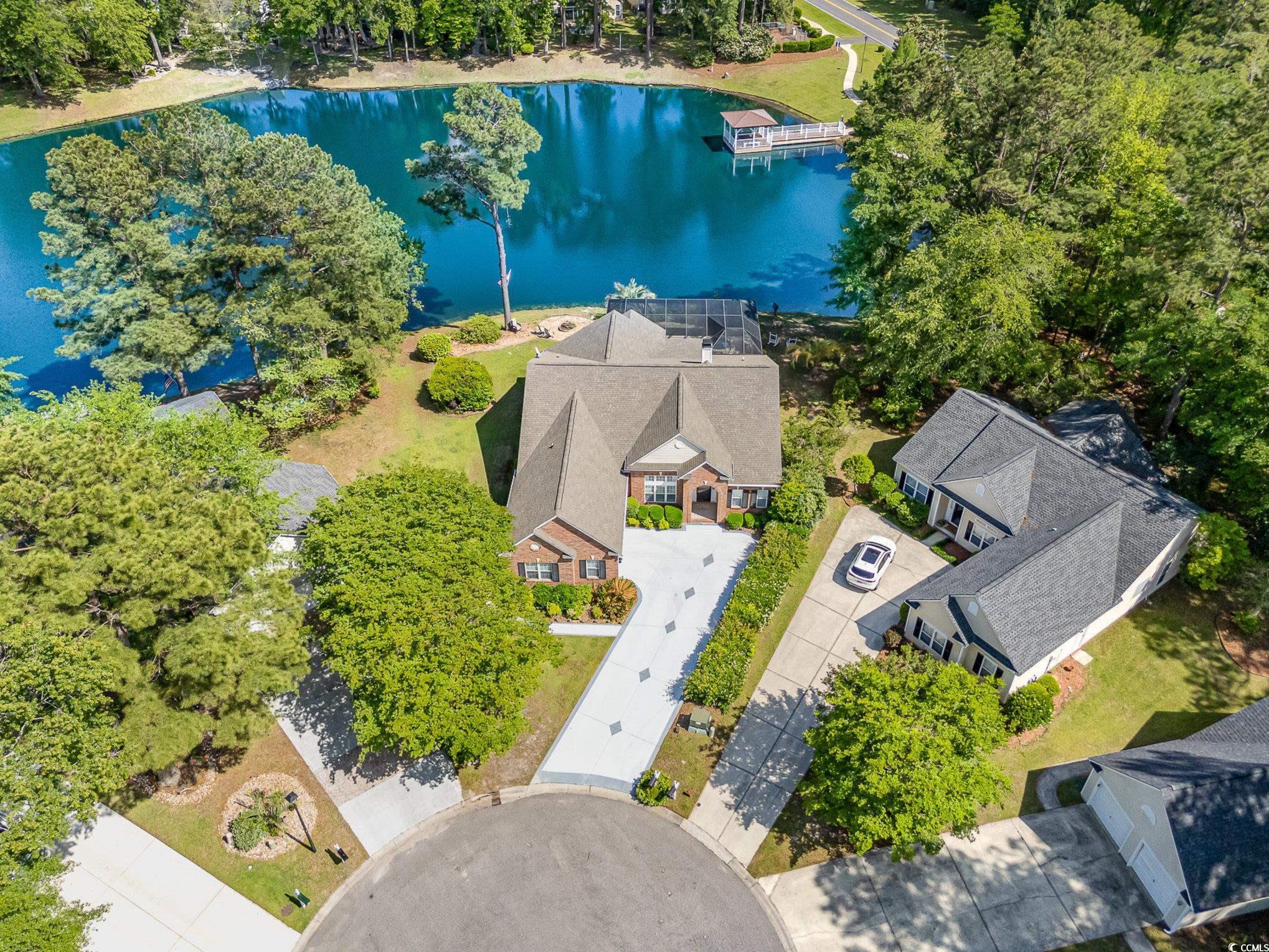 1004 Addington Court Murrells Inlet, SC 29576 - Photo 36 of 40 View from above of property featuring a nearby body of water