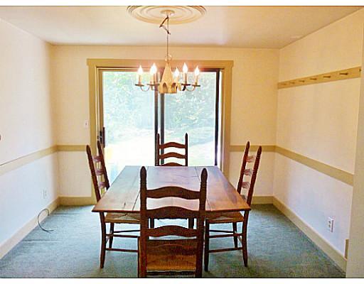 481 Ross Road Eighty Four, PA 15330 - Photo 3 of 16 Dining Room. The Dining Room with Chair Rail and Carpeting and access to the Patio thru the sliding glass doors.